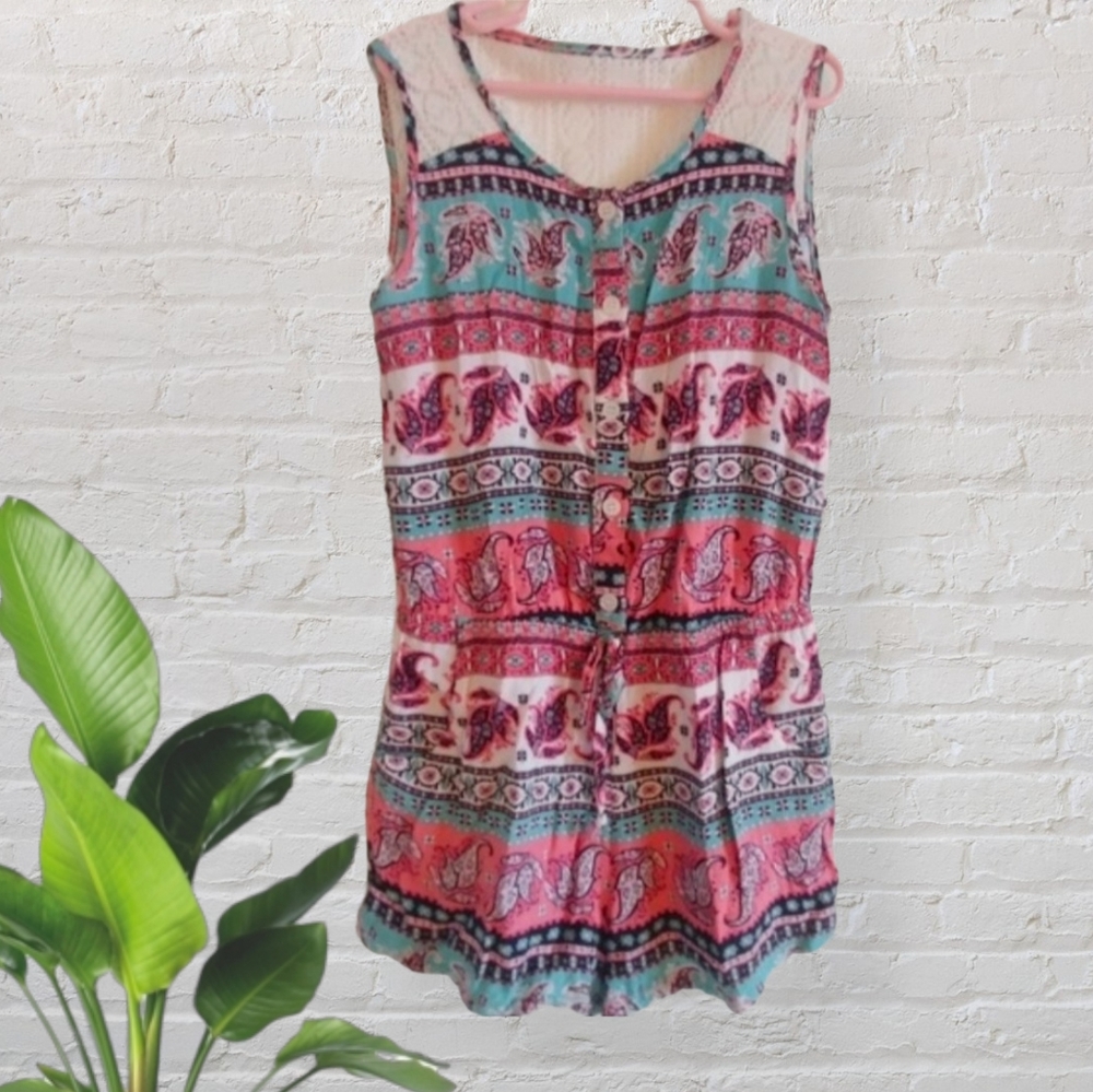 Mia & Chica Girl Rompe Bacterias  Sleeveless Size S